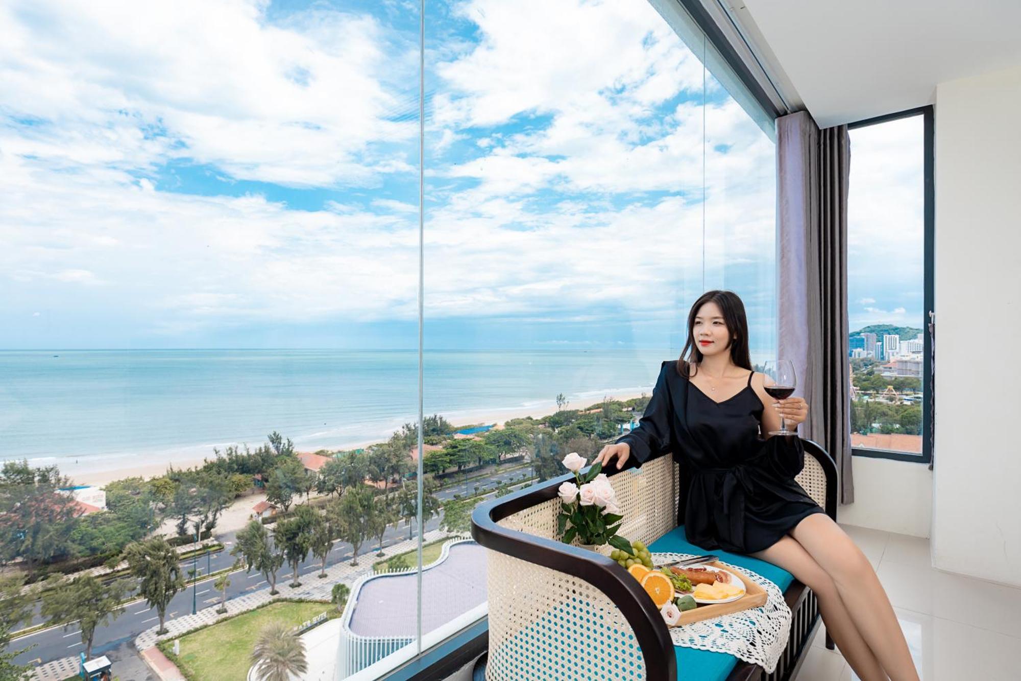 Annata Beach Hotel Vung Tau Esterno foto